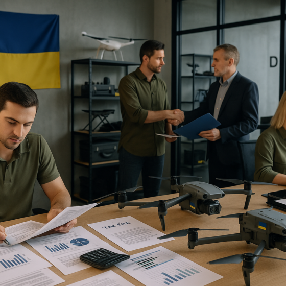 New Tax Bills Aim to Make Ukrainian Defense Production Cheaper and Faster