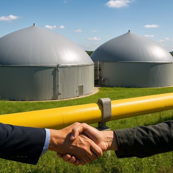 Ukraine Seeks German Green Light for Biomethane Imports