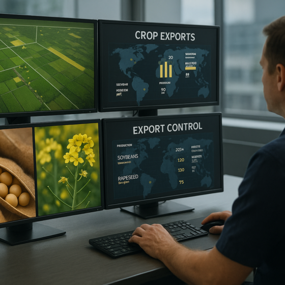 Ministry of Economy launches IT control for soybean and rapeseed exports