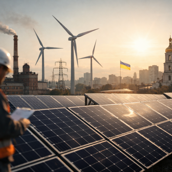 Ukrainian cities shift to green energy (KO)