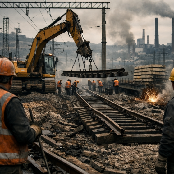 Ukraine launches large-scale railway recovery in the east (KO)