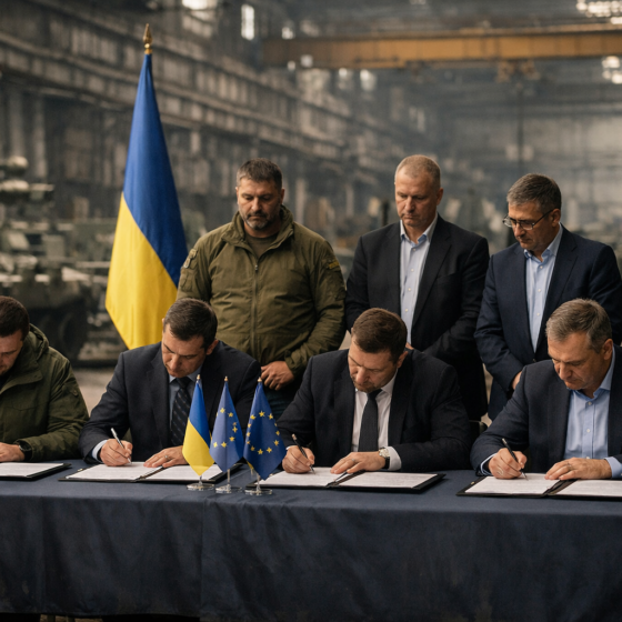 투자 관점: Four Ukrainian defense manufacturers sign EUR 800M partnerships with European companies