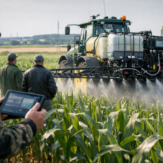 투자 관점: New solution improves fungicide treatment efficiency in corn production