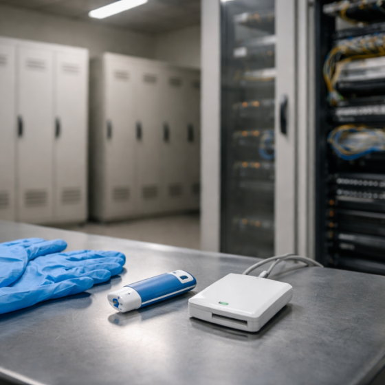 Secure electronic signature token and network hardware in a Ukrainian compliance operations room