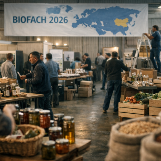 Ukraine presented 26 organic exporters at BIOFACH 2026 in Germany
