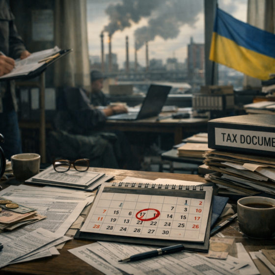 투자 관점: Tax payment deadlines remain a critical control point for Ukrainian businesses