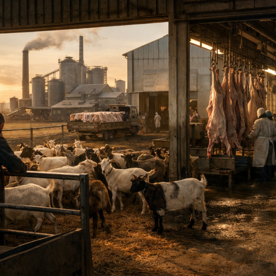 Meat goat farming economics in Ukraine depend on scale and processing access