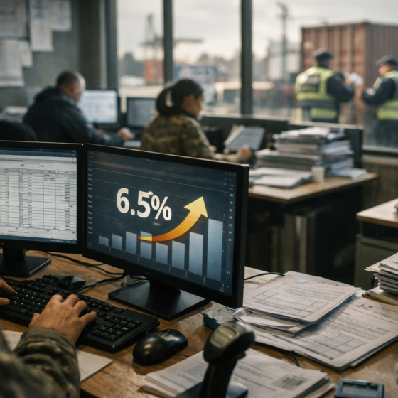 Automated export declaration processing in Ukraine exceeds 6.5%