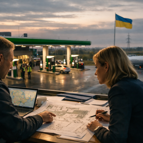 Parallel fuel station network reports sevenfold profit