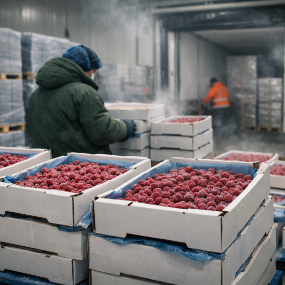 Ukrainian frozen raspberry expands share in European market