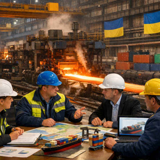 Ukraine retains position among world steel producers despite war pressure