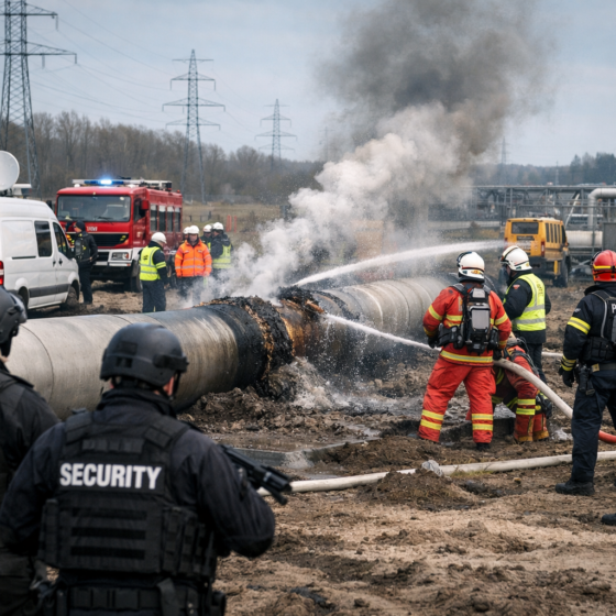 Drone impact near Estonian energy pipeline raises cross border critical infrastructure alert
