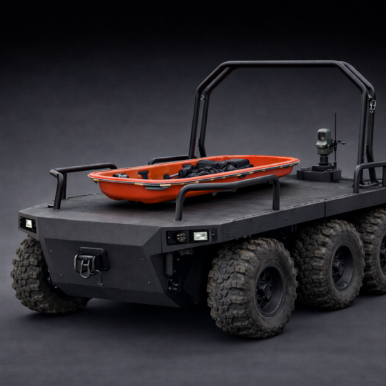 RATEL H: 우크라이나 지상 로봇의 물류와 후송