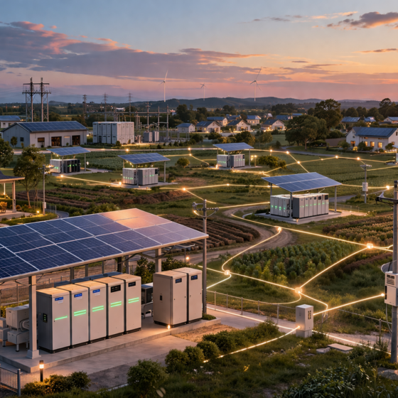 Seguridad energetica mediante descentralizacion: Ucrania crea una red de celdas