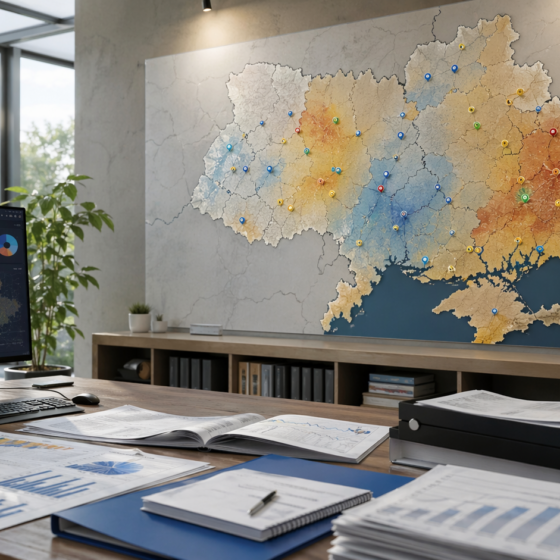 Donde nace el nuevo negocio en Ucrania: mapa del primer trimestre de 2026