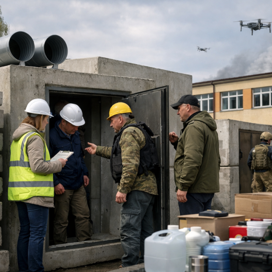 Baltic states look to Ukraine’s shelter experience as drone risks rise
