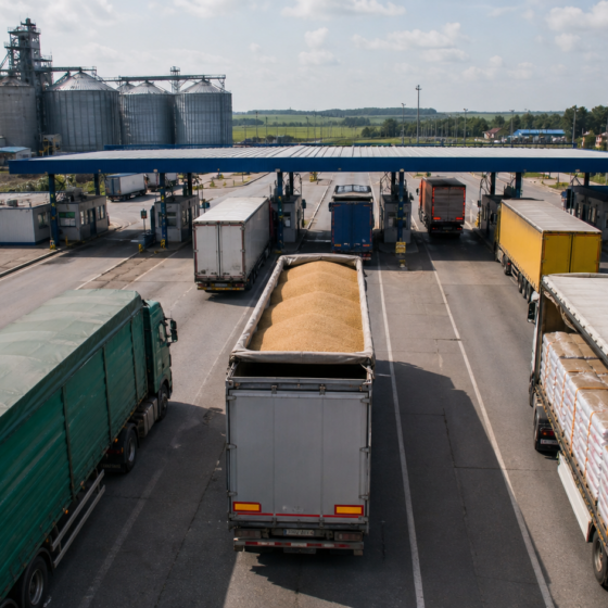 Polish and Romanian routes stay critical for Ukrainian road agro exports