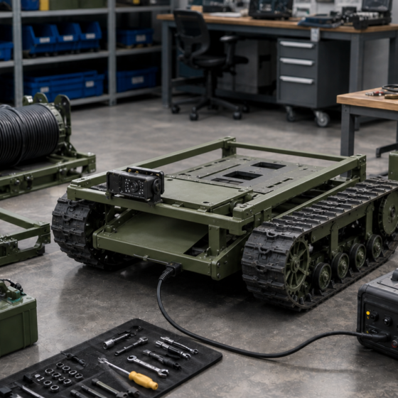 TAF Industries starts serial production of the modular Lehit ground robot