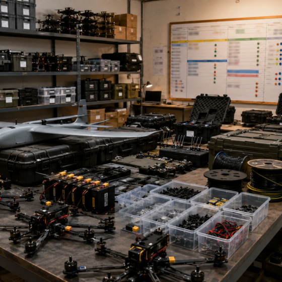 Drone Line units order UAVs through DOT-Chain Defence marketplace