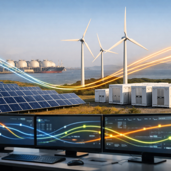 LNG faces rising pressure from renewables and storage
