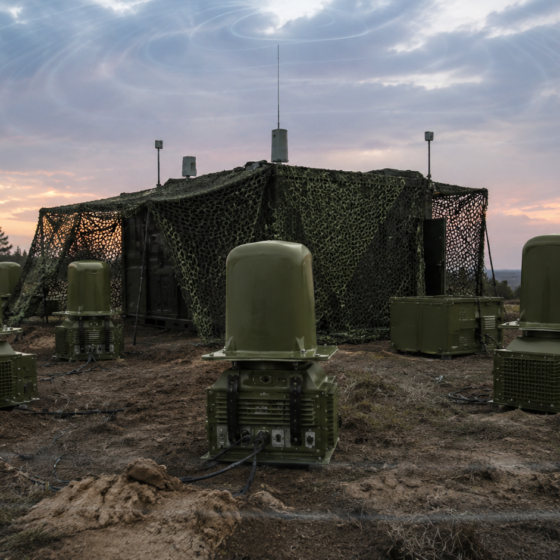 Tavria EW complex forms a mobile protective dome against drones