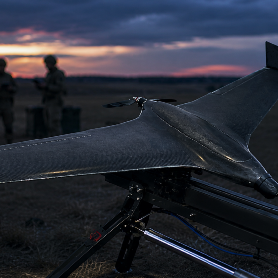ELF-P UAV interceptor targets drones balloons and helicopters
