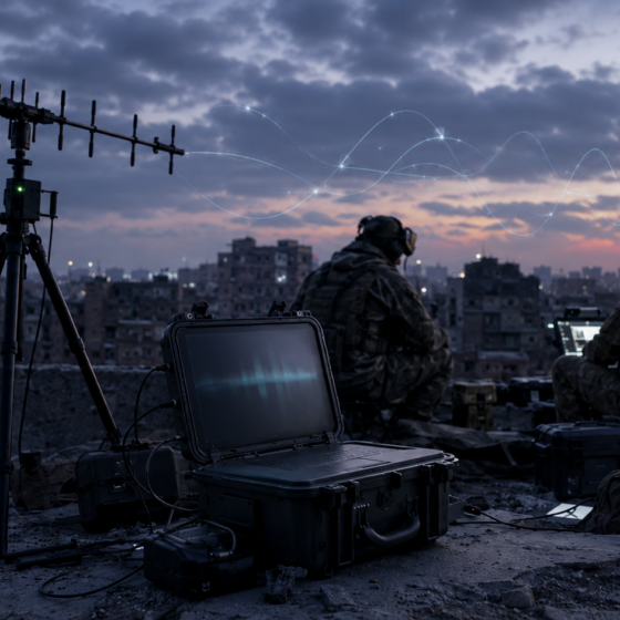 Lilit system detects and classifies battlefield radio signals