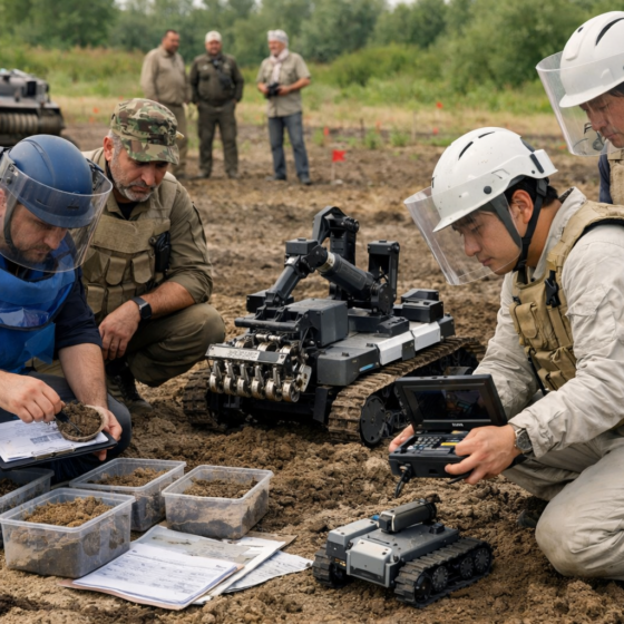 Ukraine and Japan prepare new mine action formats with Colombia and Syria