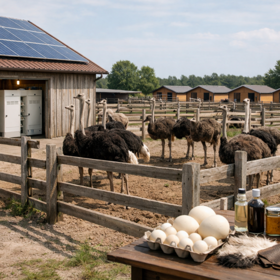 Ostrich farming in Ukraine shows promise but demands diversification