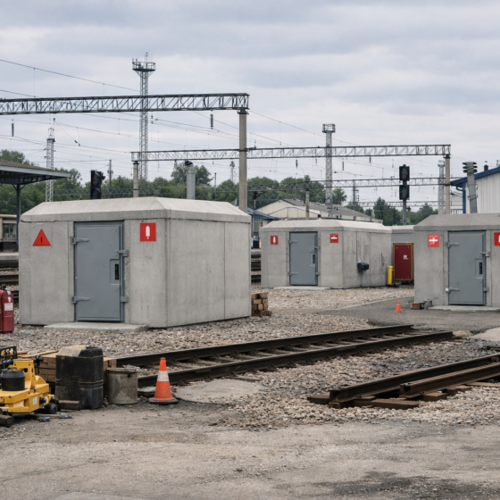 Ukrainian Railways deploys modular shelters to protect staff
