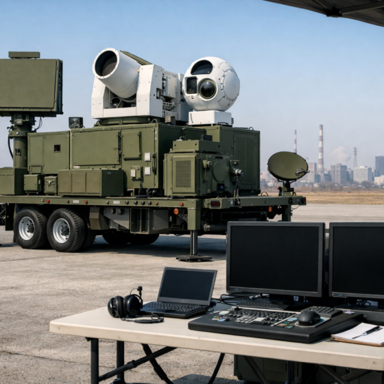 Ukraine advances Tryzub laser system against attack drones