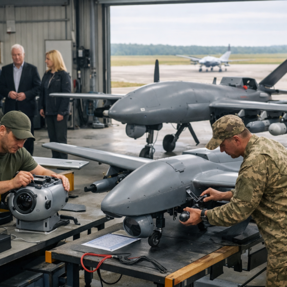 Ukraine and the United States prepare broader drone cooperation