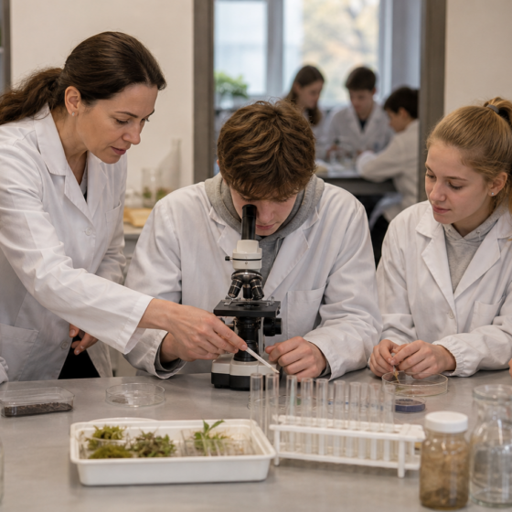 Biopharma expands biology education projects in Ukraine