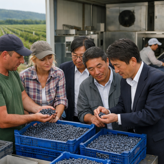日本关注乌克兰外喀尔巴阡蓝莓
