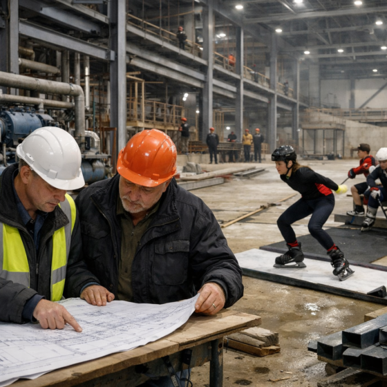 Kyiv ice arena project could restart winter sports training infrastructure