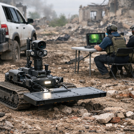 Ukraine approves NEO-1 robotic system for remote mine detection