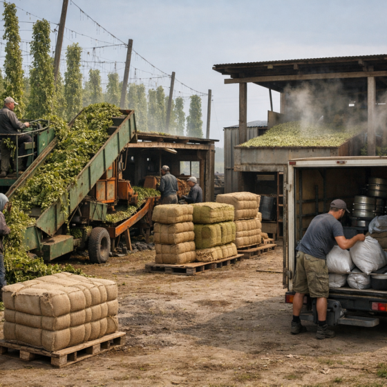 Las cerveceras ucranianas pagan mas por lupulo por la caida local