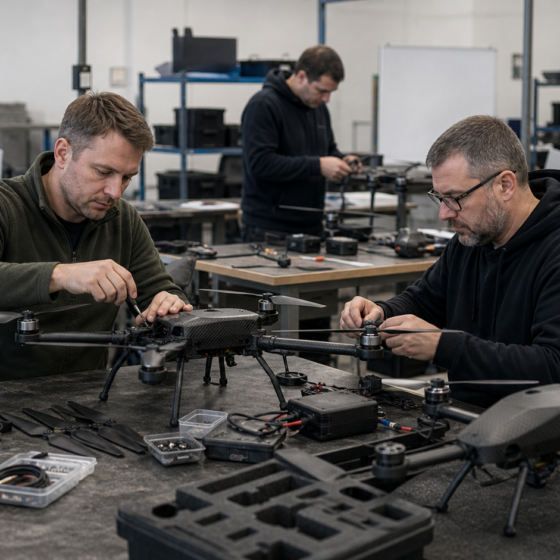 La produccion conjunta de drones con Ucrania puede beneficiar a Canada