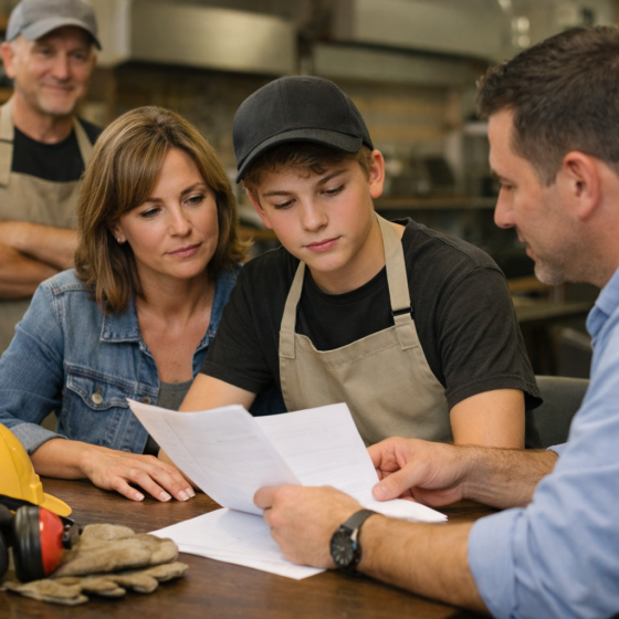 Ukraine allows teen employment only under special safeguards