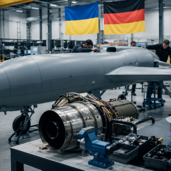 Ucrania y Alemania avanzan hacia la producción conjunta del cohete-dron BARS