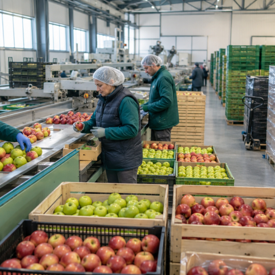 Ucrania recupera exportaciones de manzanas y reduce importaciones