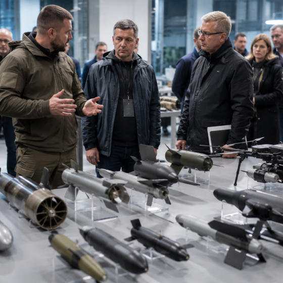 Ucrania presenta una amplia línea de municiones para drones FPV y bombarderos pesados