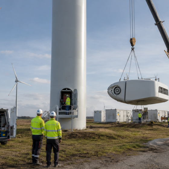 Ukraine added seventy new wind turbines to its energy system in the first half of 2026